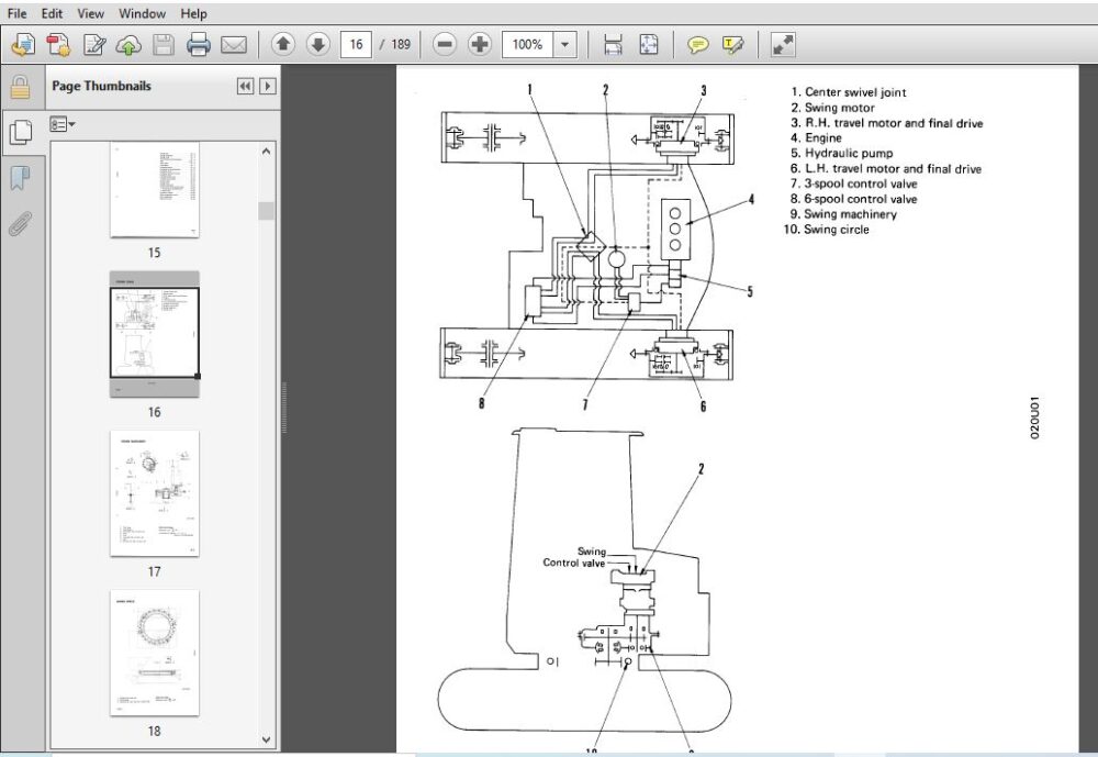 KOMATSU PC50UU-1 SERVICE REPAIR MANUAL (SN:1001 & UP) KOMATSU PC50UU 1 ...