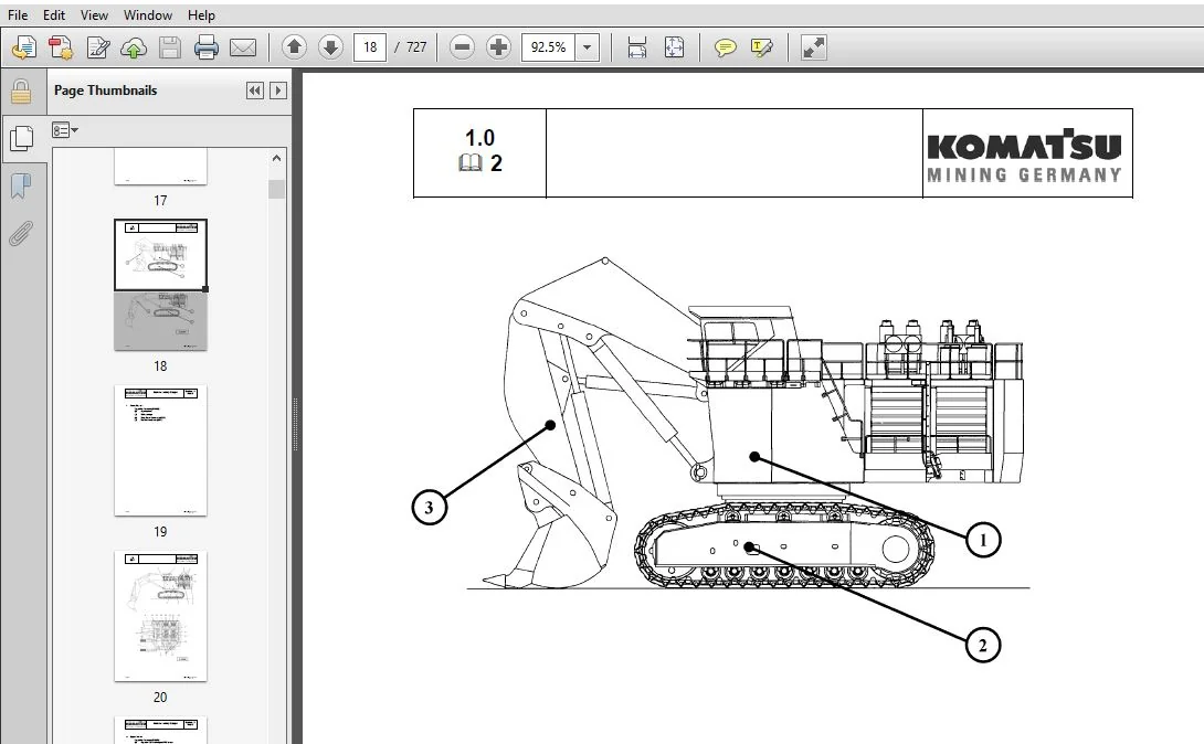 KOMATSU PC5500-6 HYDRAULIC MINING SHOVEL SERVICE REPAIR MANUAL (SN:15019) KOMATSU PC5500 6 - PDF DOWNLOAD - Image 4