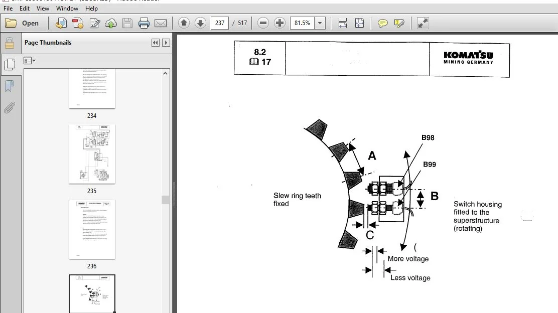 KOMATSU PC5500-6 HYDRAULIC MINING SHOVEL SERVICE REPAIR MANUAL (SN:PC5500-6 15011) KOMATSU PC5500-6 - PDF DOWNLOAD - Image 4
