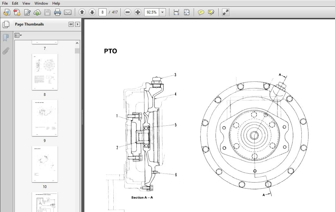 KOMATSU PC60-5 PC60L-5 PC60U-5 SERVICE REPAIR MANUAL (SEBM02010505) - PDF DOWNLOAD - Image 3