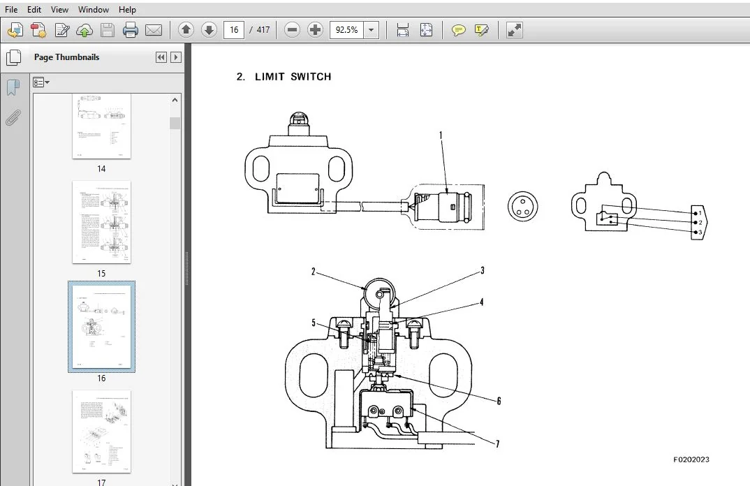 KOMATSU PC60-5 PC60L-5 PC60U-5 SERVICE REPAIR MANUAL (SEBM02010505) - PDF DOWNLOAD - Image 4