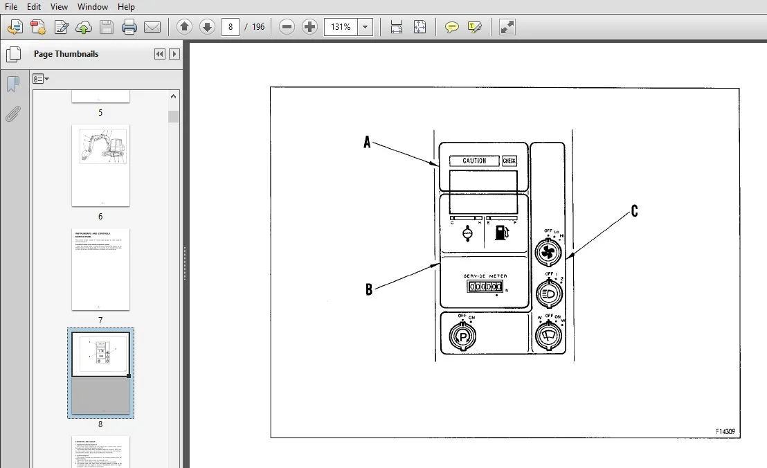 KOMATSU PC60-6 CUSTOM HYDRAULIC EXCAVATOR OPERATION & MAINTENANCE MANUAL (SN:34101 & UP) KOMATSU PC60-6 - PDF DOWNLOAD - Image 3