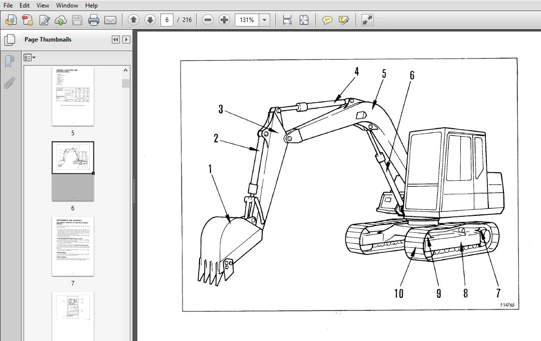 KOMATSU PC60-6 PC60L-6 PC90-1 HYDRAULIC EXCAVATOR OPERATION & MAINTENANCE MANUAL (SEAM02010604) - PDF DOWNLOAD - Image 3