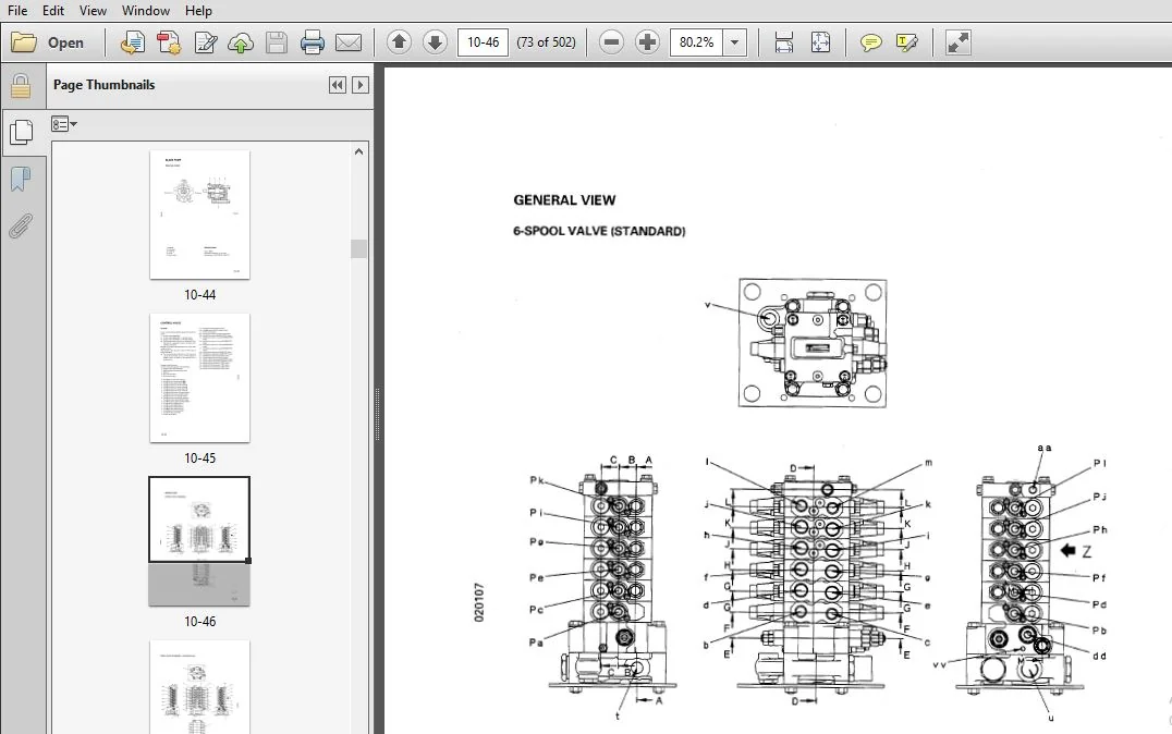 KOMATSU PC60-7 HYDRAULIC EXCAVATOR SERVICE REPAIR MANUAL (SN:45001 THRU 52373) KOMATSU PC60-7 - PDF DOWNLOAD - Image 3