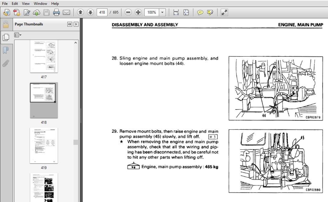 KOMATSU PC60-7 PC60-7B HYDRAULIC EXCAVATOR SERVICE REPAIR MANUAL - PDF ...