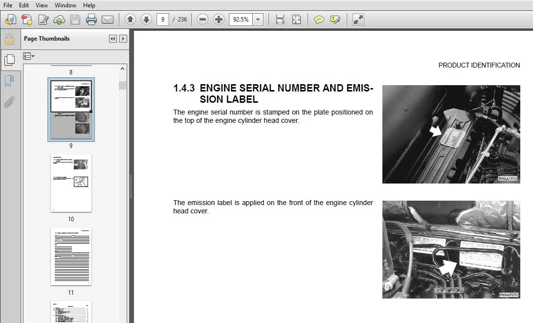 KOMATSU PC75R-2 HYDRAULIC EXCAVATOR OPERATION & MAINTENANCE MANUAL (SN:22E5210001 and up) KOMATSU PC75R-2 - PDF DOWNLOAD - Image 2