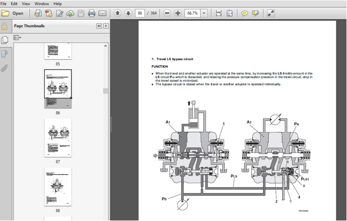 KOMATSU PC75R-2 HYDRAULIC EXCAVATOR SERVICE REPAIR MANUAL (SN:22E5200763 & UP) KOMATSU PC75R 2 - PDF DOWNLOAD - Image 2