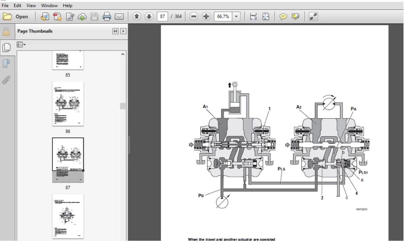 KOMATSU PC75R-2 HYDRAULIC EXCAVATOR SERVICE REPAIR MANUAL (SN:22E5200763 & UP) KOMATSU PC75R 2 - PDF DOWNLOAD - Image 3