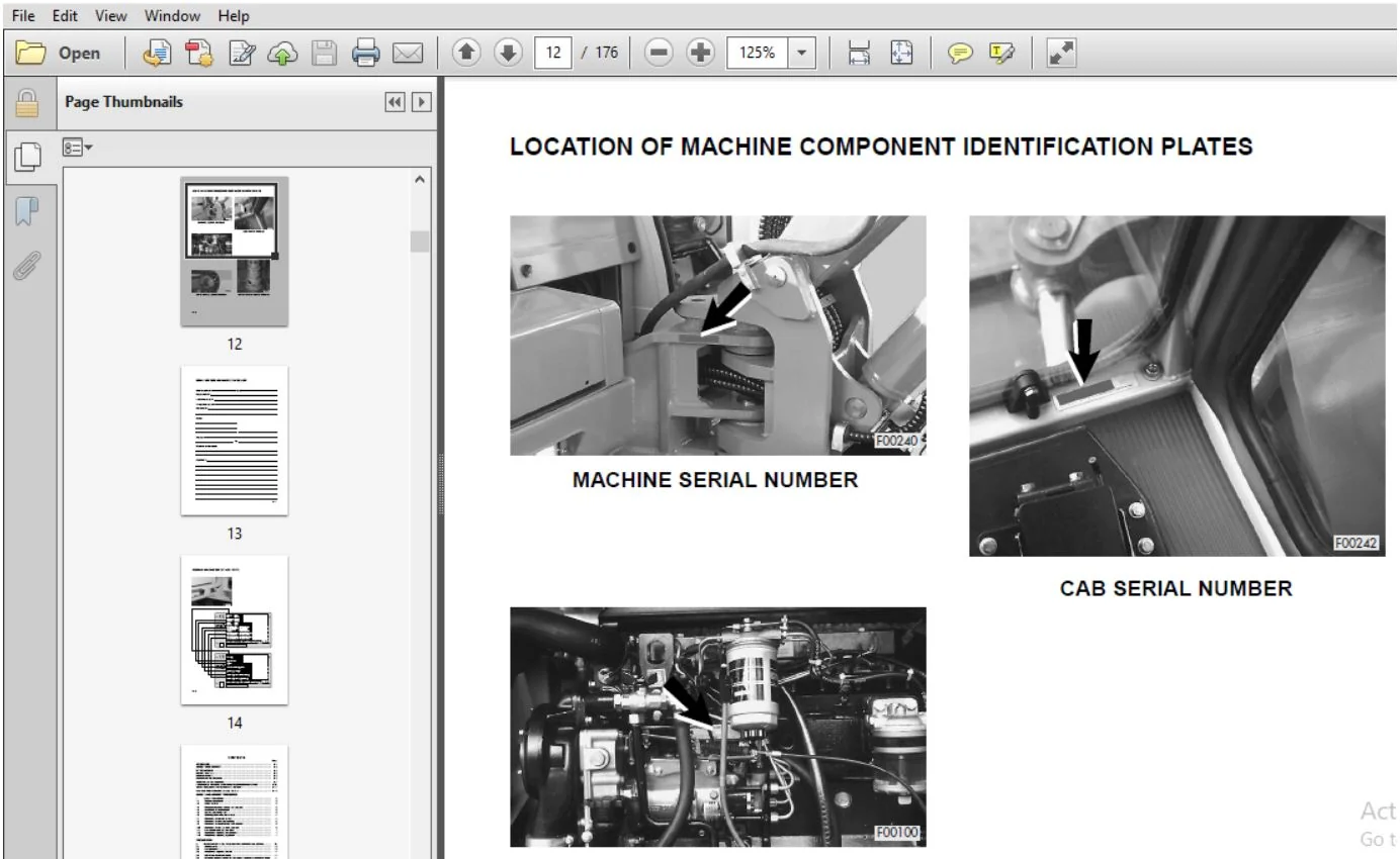 KOMATSU PC95-1 HYDRAULIC EXCAVATOR Operation & Maintenance Manual (SN:5005145 and up) KOMATSU PC95 1 - PDF DOWNLOAD - Image 3