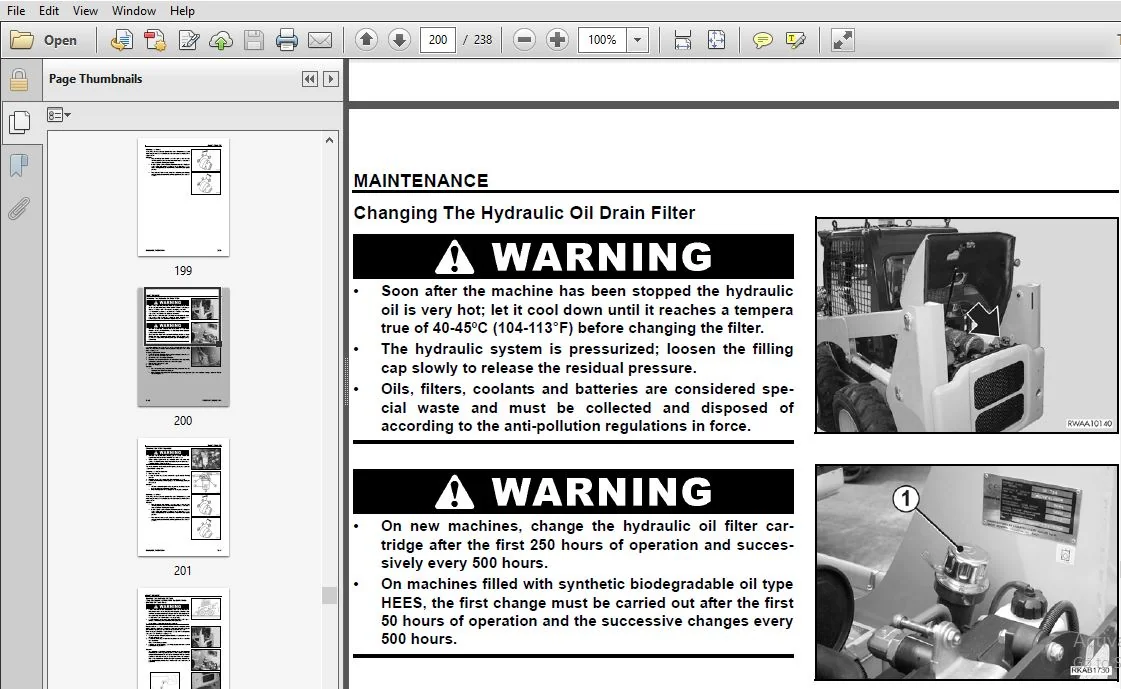 KOMATSU SK815-5N SK815-5NA SKID STEER LOADER Operation and Maintenance Manual - PDF DOWNLOAD - Image 4