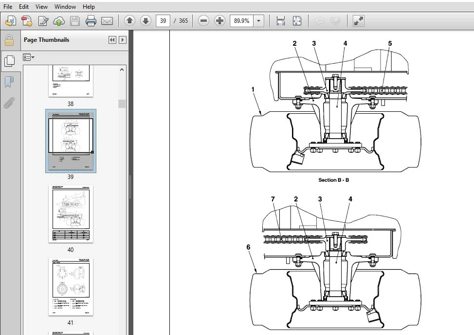 KOMATSU SK820-5N SKID STEER LOADER SHOP MANUAL SL NO SK820-5N A40001 & up ENGINE 4D84E-1 - PDF DOWNLOAD - Image 4