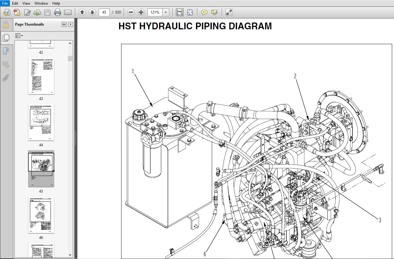 KOMATSU WA250PZ-5 SHOP MANUAL(VEBM945100)SERIAL NO H50051 and up-PDF Download - Image 3