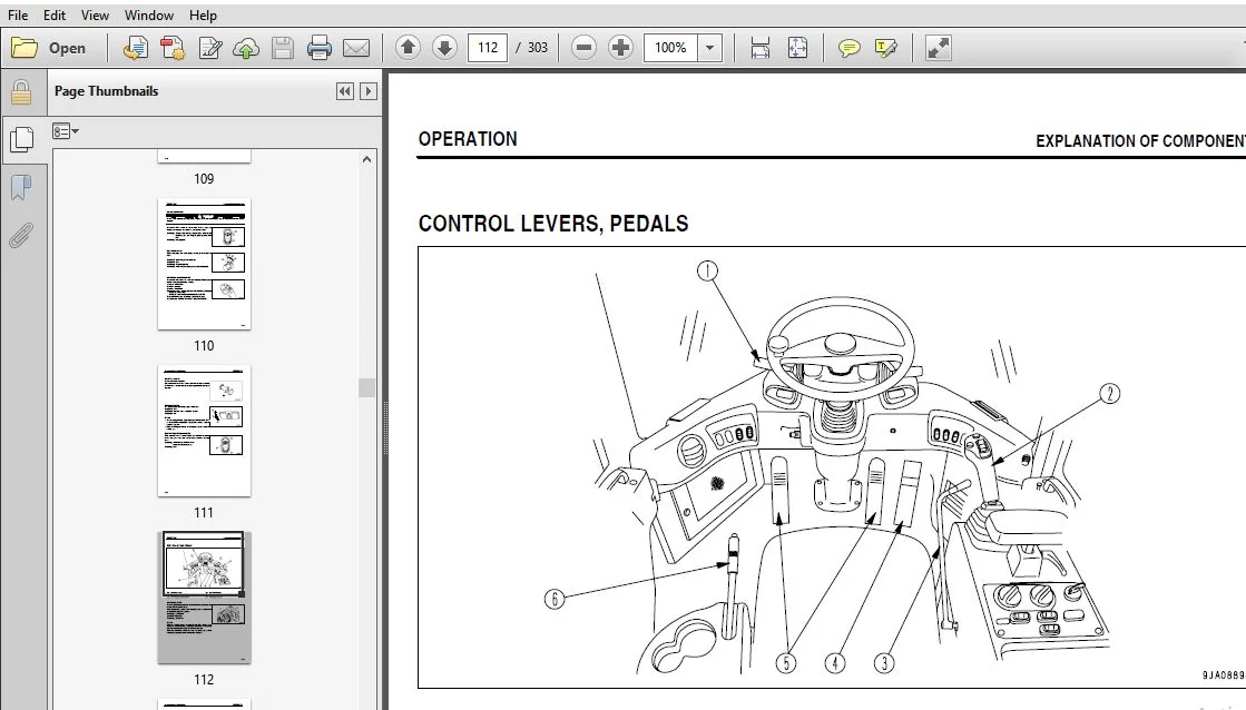 KOMATSU WA320-6 WHEEL LOADER OPERATION & MAINTENANCE MANUAL (SN:70587 & UP) KOMATSU WA320-6 - PDF DOWNLOAD - Image 3