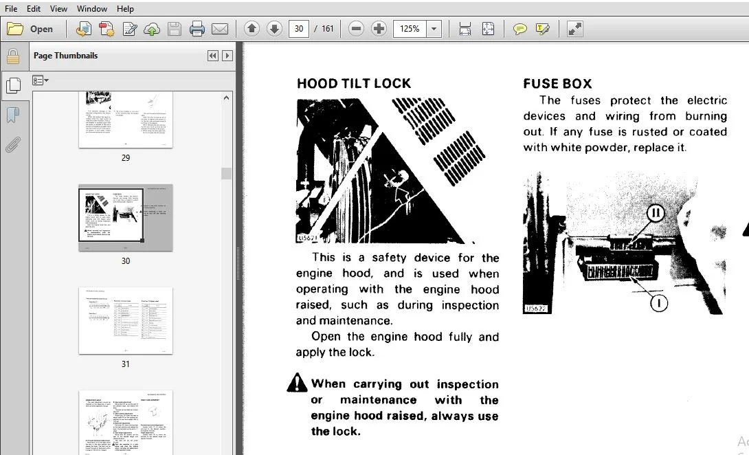 KOMATSU WA380-1 WA420-1 WHEEL LOADER OPERATION & MAINTENANCE MANUAL (SN:20001 & UP) KOMATSU WA380-1 - PDF DOWNLOAD - Image 4