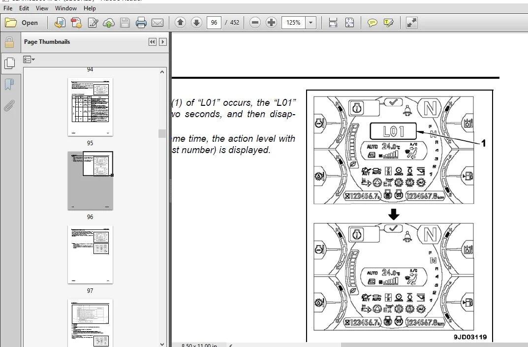 KOMATSU WA380-7 WHEEL LOADER OPERATION & MAINTENANCE MANUAL (SN:A64001 & UP) KOMATSU WA380-7 - PDF DOWNLOAD - Image 4