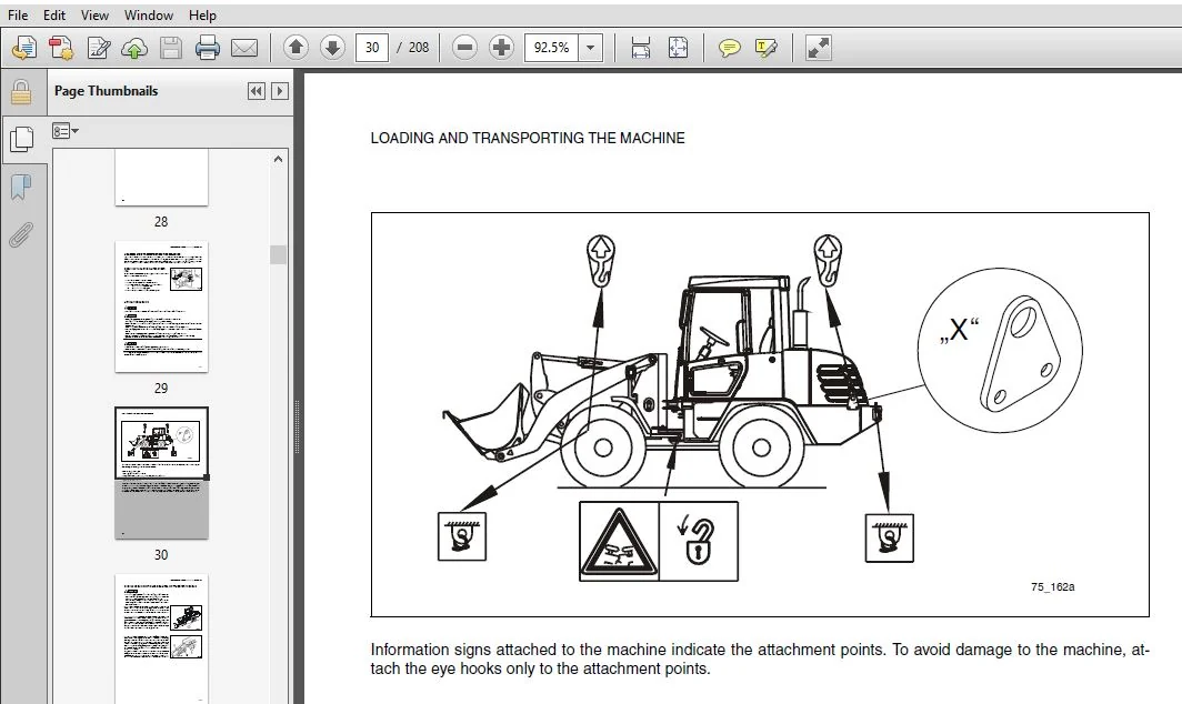 KOMATSU WA85-3 WHEEL LOADER OPERATION & MAINTENANCE MANUAL (SN:HA960130 & up) KOMATSU WA85-3 - PDF DOWNLOAD - Image 3