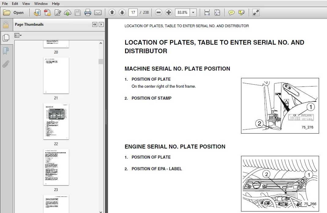 KOMATSU WA85-3 WHEEL LOADER OPERATION & MAINTENANCE MANUAL (SN:HA960166 & UP) KOMATSU WA85-3 - PDF DOWNLOAD - Image 4