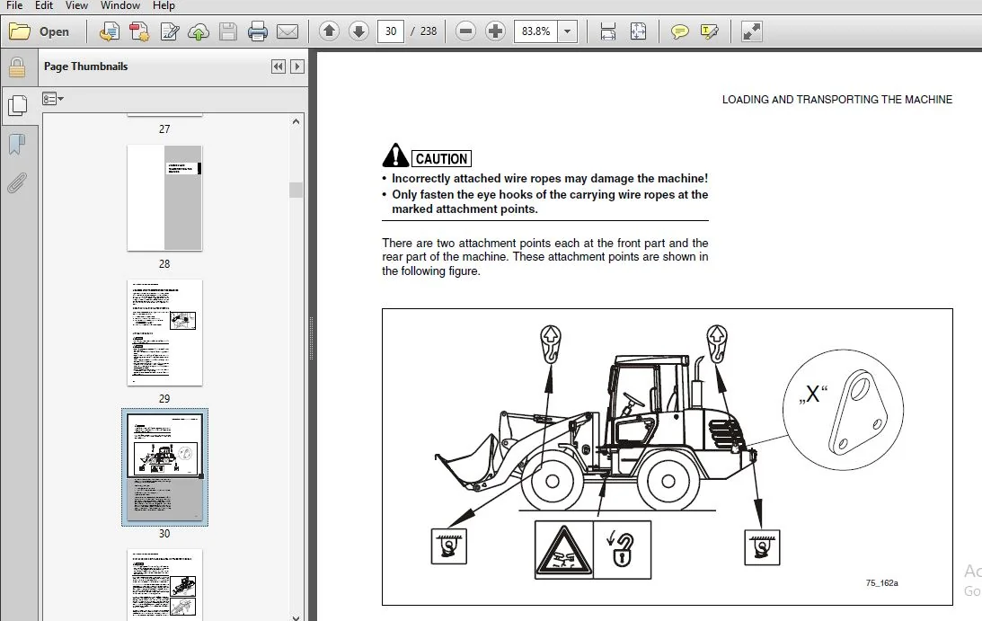 KOMATSU WA85-3 WHEEL LOADER OPERATION & MAINTENANCE MANUAL (SN:HA960166 & UP) KOMATSU WA85-3 - PDF DOWNLOAD - Image 3