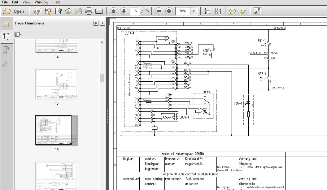 KOMATUS PC5500-6 HYDRAULIC SHOVEL Electrical and Hydraulic Diagrams Manual (SN:PC5500-6 15025) KOMATUS PC5500 6 - Pdf Download - Image 4
