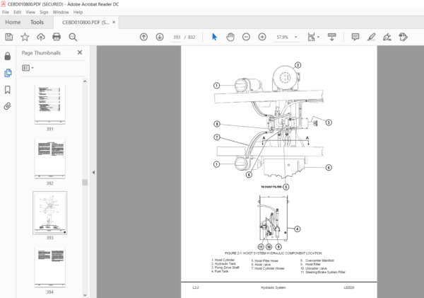 Komatsu 730E Dump Truck Shop Manual SN A30133-A30180 - PDF DOWNLOAD