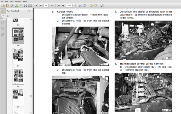 Komatsu GD655-3E0, GD675-3E0 Motor Grader Shop Manual 51501, 51301 and up - PDF DOWNLOAD