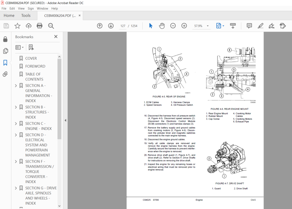 Komatsu HD1500-5 Dump Truck Shop Manual SN A30039-A30048 - PDF DOWNLOAD ...