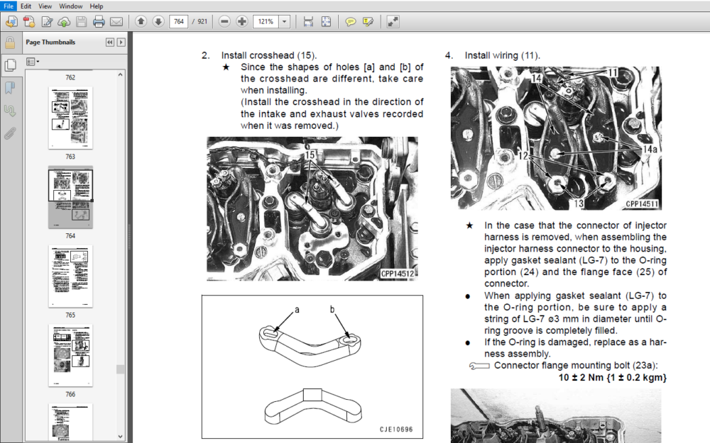 Komatsu PC160LC-7E0 Hydraulic Excavator Shop Manual 20001 and up - PDF