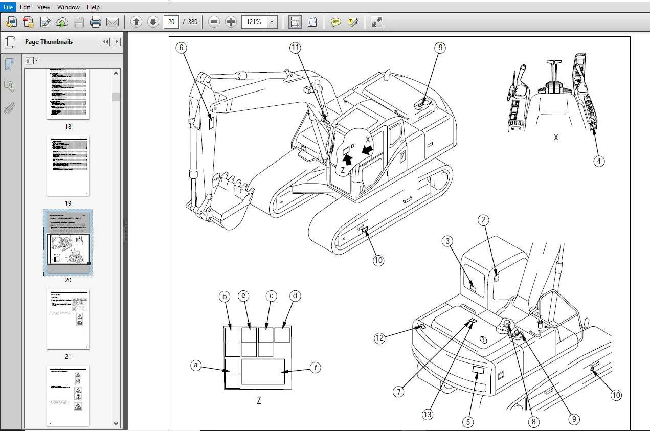 Komatsu PC340LC-7K PC340NLC-7K Hydraulic Excavator Operation & Maintenance Manual - PDF Download - Image 2