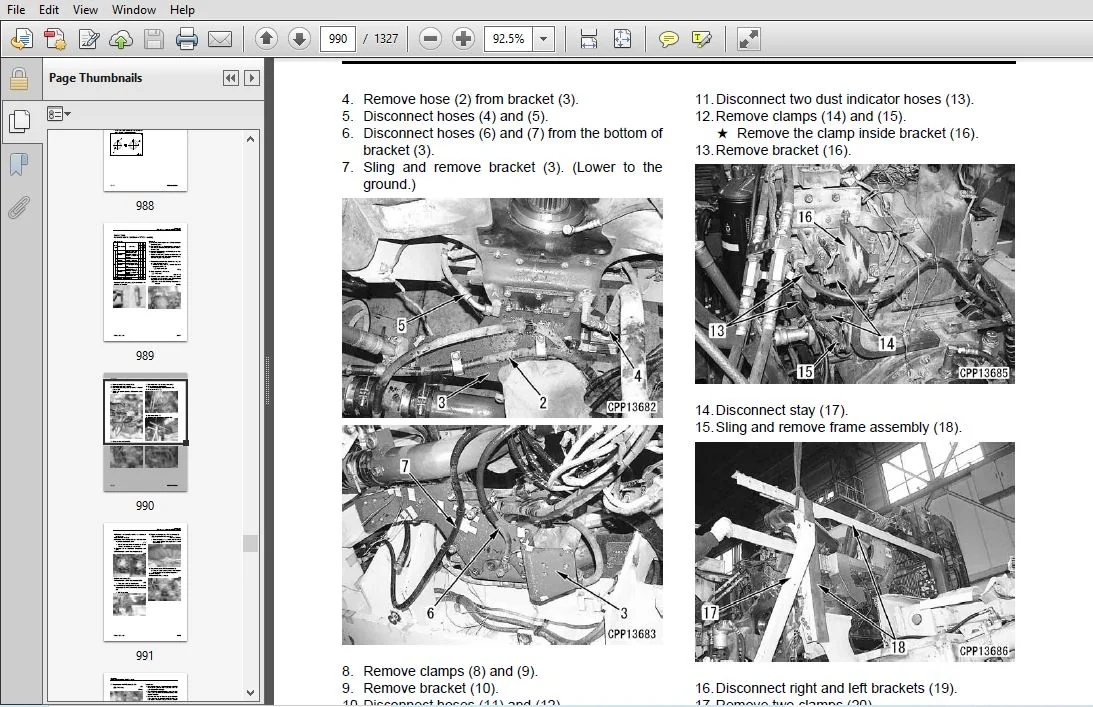 Komatsu PC800-8, PC800LC-8, PC850-8, PC850LC-8 Excavator Manual SEN00373-12 - PDF DOWNLOAD - Image 3