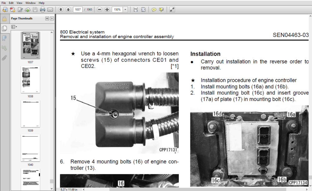 Komatsu PC88MR-8 Hydraulic Excavator Shop Manual SEN04329-11 - PDF DOWNLOAD ~ HeyDownloads