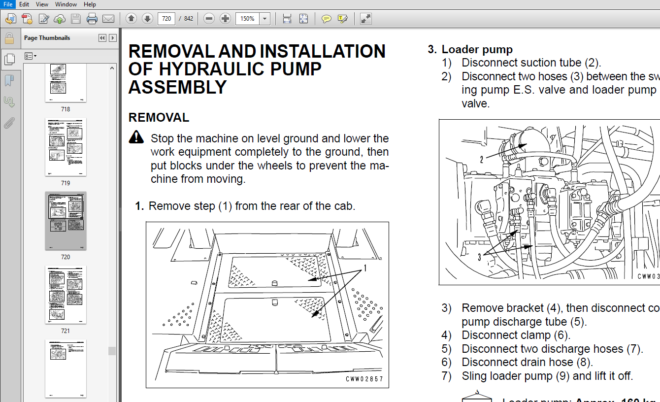 Komatsu WD900-3 Wheel Dozer Shop Manual 50001 and up - PDF DOWNLOAD ...