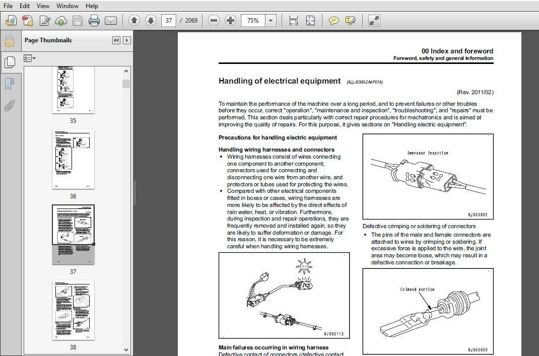 kOMATSU D155AX-7 BULLDOZER SERVICE REPAIR MANUAL (SEN05653-02) - PDF DOWNLOAD - Image 2