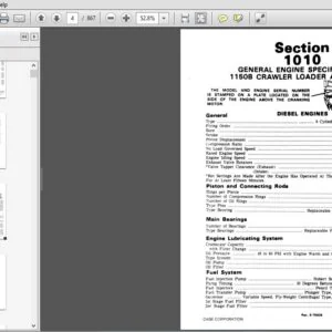 CASE 1150B CRAWLER SERVICE REPAIR MANUAL (9-72547) CASE 1150B - PDF Download