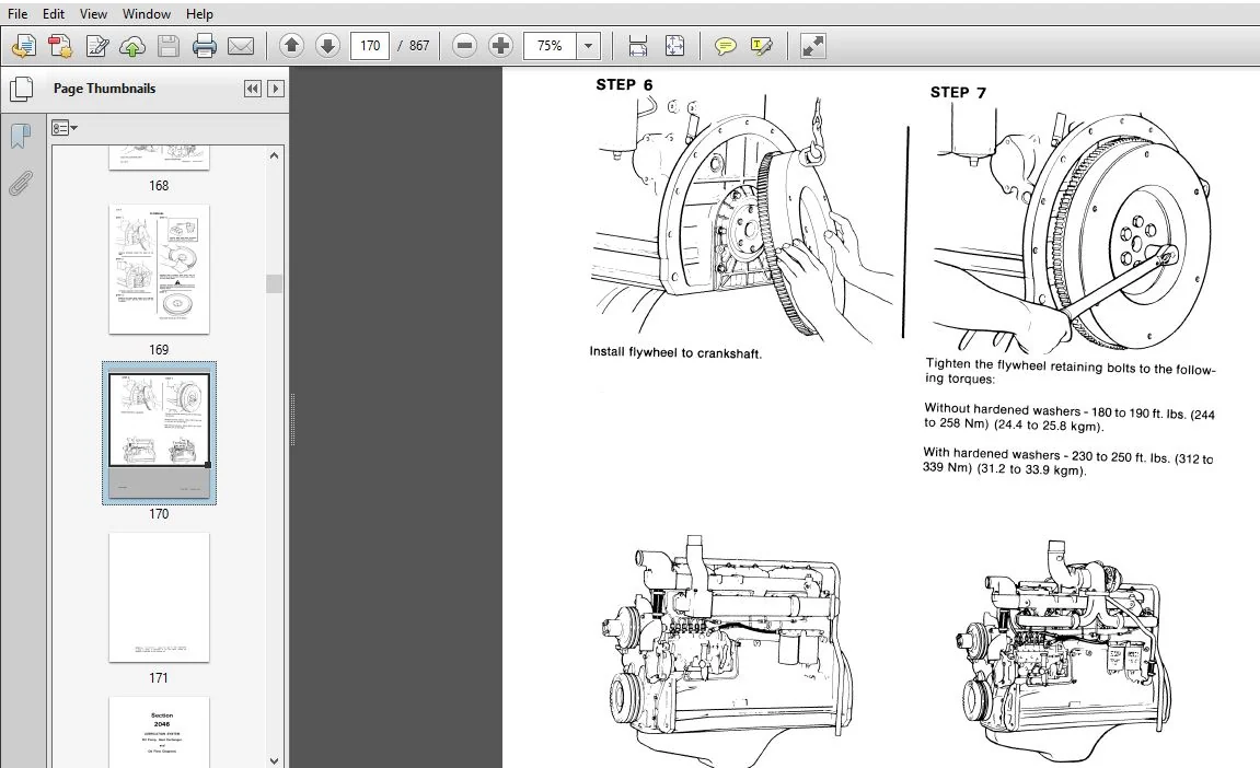 CASE 1150B CRAWLER SERVICE REPAIR MANUAL (9-72547) CASE 1150B - PDF Download - Image 3