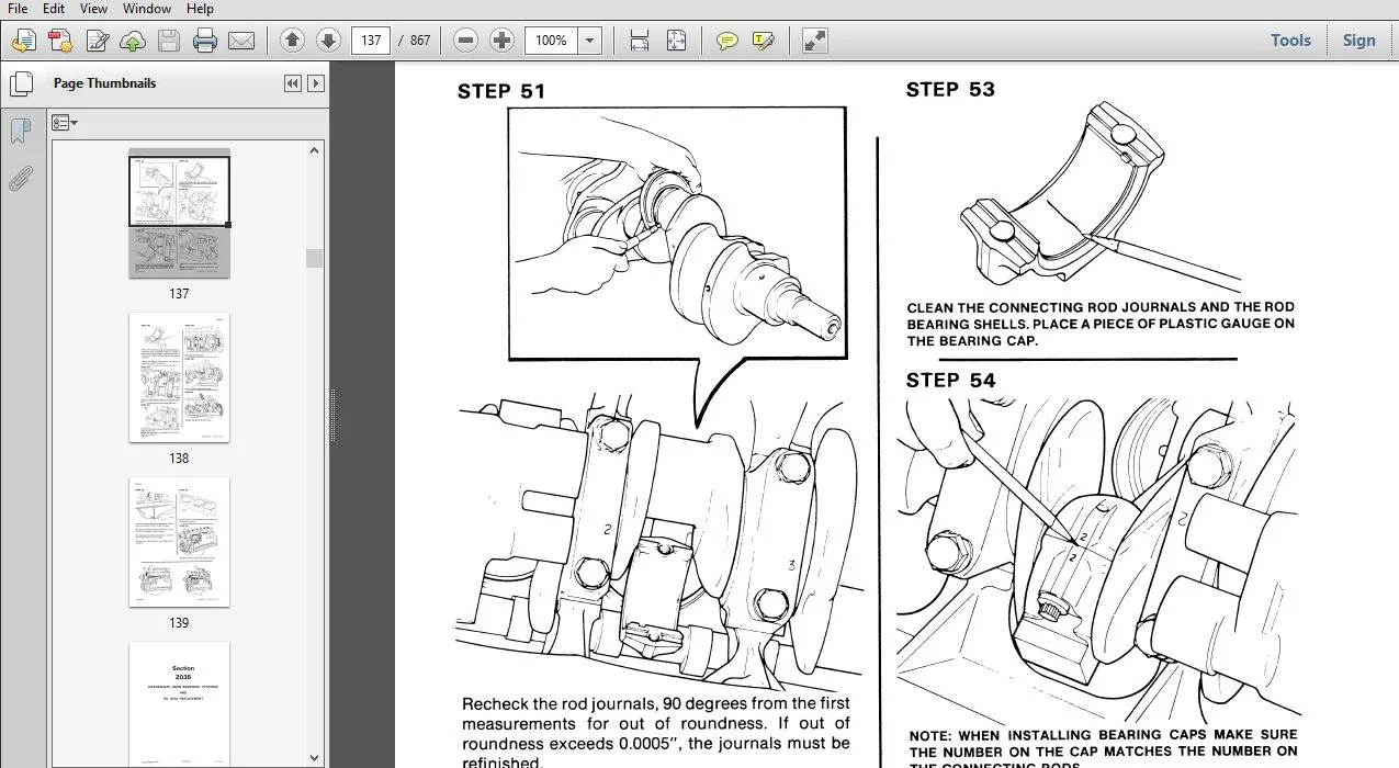 CASE 1150B CRAWLER SERVICE REPAIR MANUAL (9-72547) CASE 1150B - PDF Download - Image 3