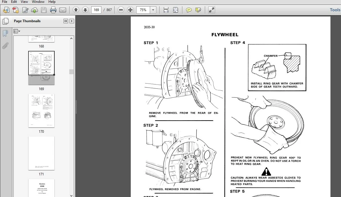 CASE 1150B CRAWLER SERVICE REPAIR MANUAL (9-72547) CASE 1150B - PDF Download - Image 2