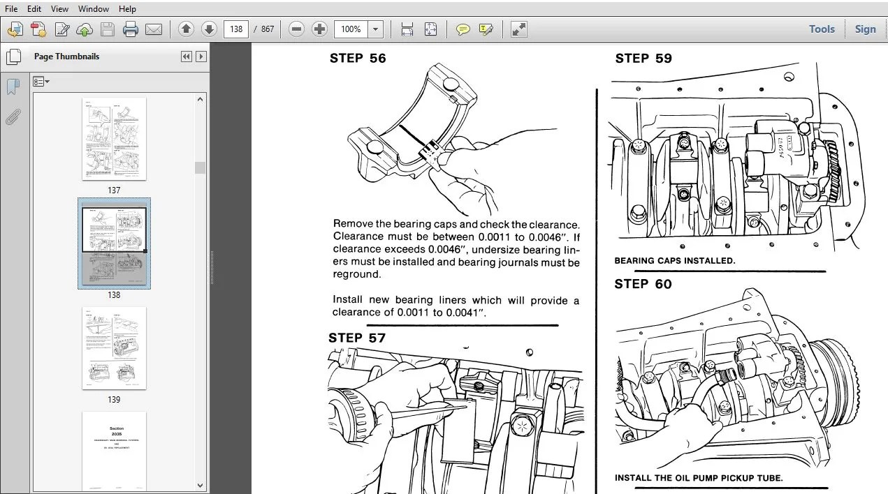 CASE 1150B CRAWLER SERVICE REPAIR MANUAL (9-72547) CASE 1150B - PDF Download - Image 4