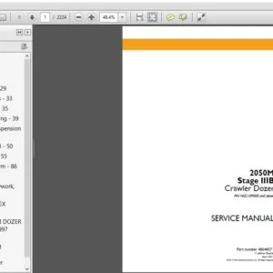 CASE 2050M Stage IIIB Crawler Dozer Service Repair Manual (48048571)CASE 2050M Stage IIIB - PDF Download