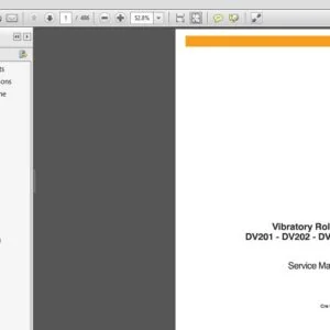 CASE DV201-DV202-DV204 VIBRATORY ROLLERS SERVICE REPAIR MANUAL (9-54980NA) CASE DV201-DV202-DV204 - PDF Download