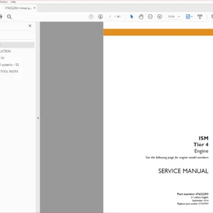 CASE ISM TIER 4 ENGINE SERVICE REPAIR MANUAL (47632293) CASE ISM TIER 4 - PDF DOWNLOAD