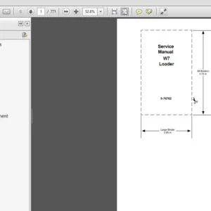 CASE W7 LOADER SERVICE REPAIR MANUAL (9-76762) CASE W7 LOADER - PDF Download