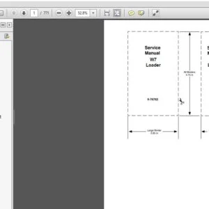 CASE W7 LOADER SERVICE REPAIR MANUAL (9-76762R0) CASE W7 LOADER - PDF Download