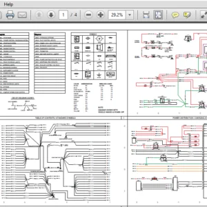CASE 580N,580SN,580SN WT,590SN TIER 4B(FINAL) POWERSHIFT TRANSMISSIONS ELECTRICAL SCHEMATIC - PDF DOWNLOAD