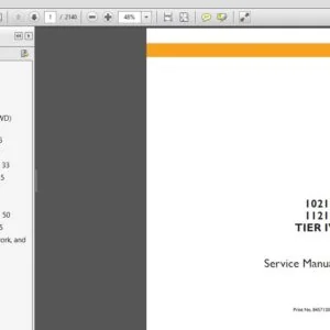 Case 1021F 1121F TIER IV Service Repair Manual (84571203B) Case 1021F 1121F - PDF Download