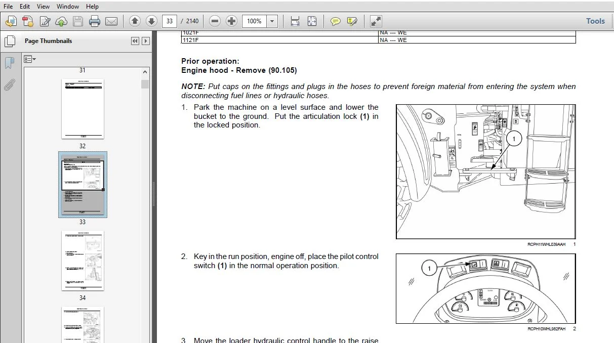 Case 1021F 1121F TIER IV Service Repair Manual (84571203B) Case 1021F 1121F - PDF Download - Image 4