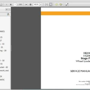 Case 1021G 1121G Stage IV  Wheel Loader Service Repair Manual (51428221) Case 1021G - PDF Download
