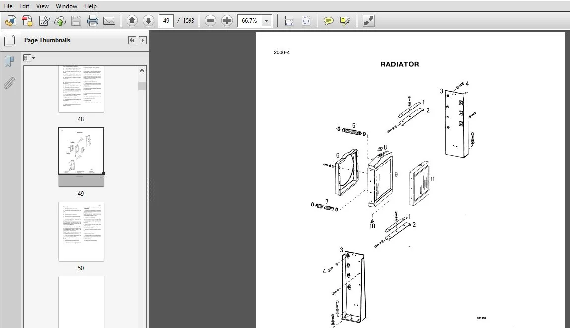 Case 1080/1080B Excavator Service Repair Manual (8-42681) Case 1080/1080B - PDF Download - Image 3