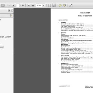 Case 1150 Crawler Service Repair Manual (9-72483) Case 1150 - PDF Download