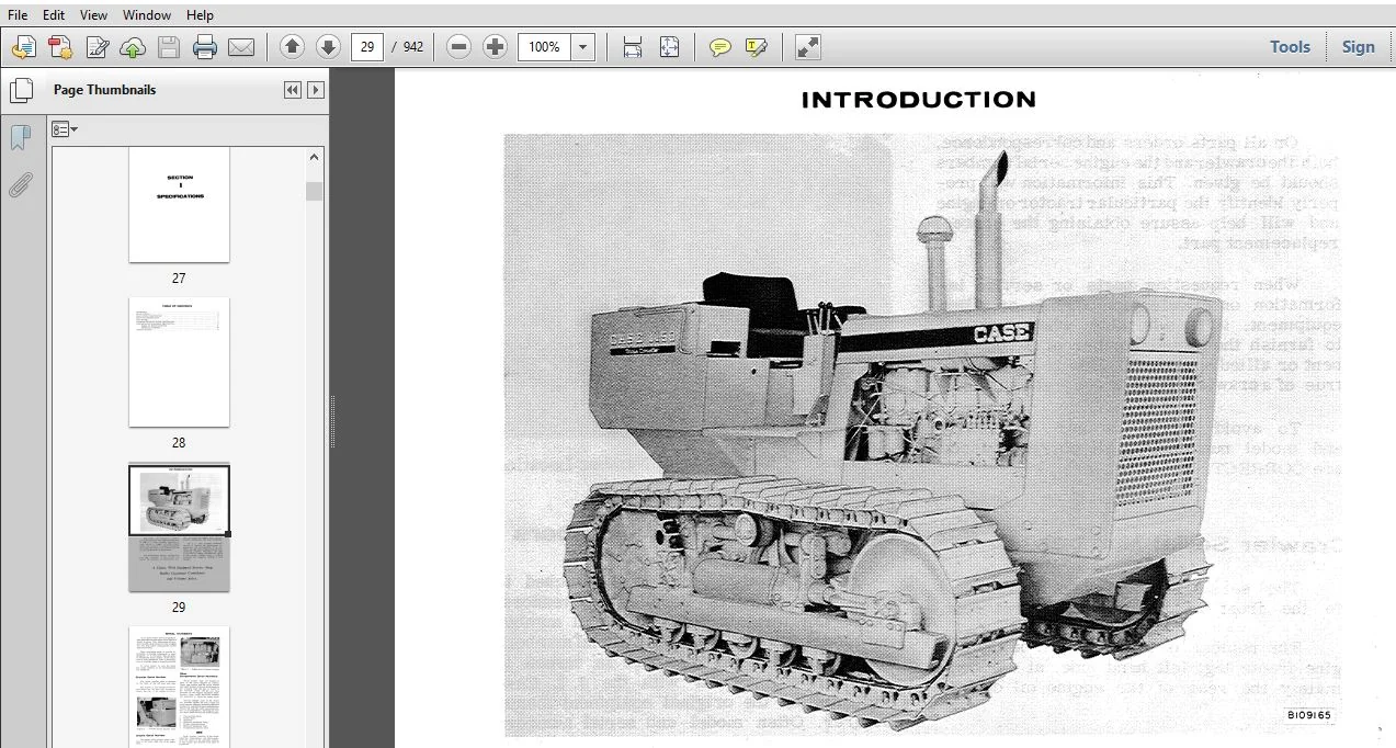 Case 1150 Crawler Service Repair Manual (9-72483) Case 1150 - PDF Download - Image 3