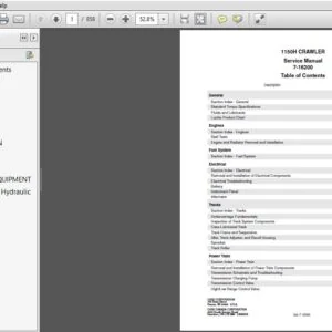 Case 1150H Crawler Service Repair Manual (7-16200) Case 1150H - PDF Download